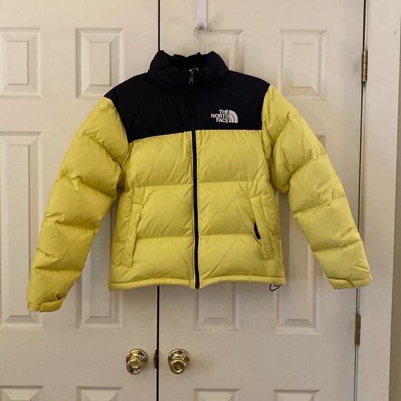 The North Face 1996 Retro Nuptse 700 Jacket Size S Yellow - Picture 1 of 6